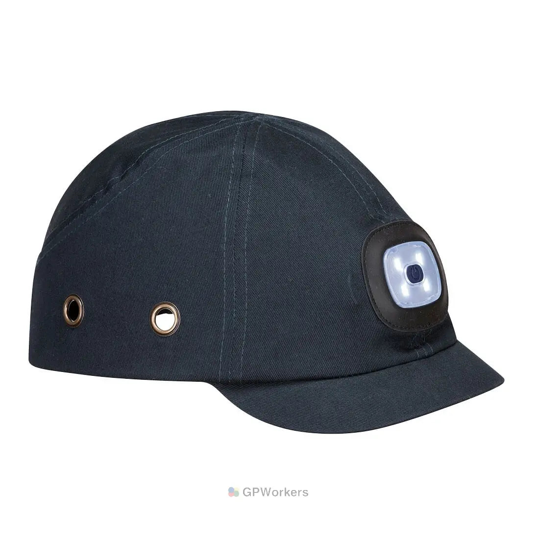 CASQUETTE ANTICHOC À LED RECHARGEABLE PAR USB