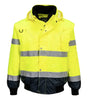 BLOUSON BOMBER  3-EN-1 HAUTE VISIBILITÉ BICOLORE PORTWEST