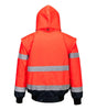 BLOUSON BOMBER  3-EN-1 HAUTE VISIBILITÉ BICOLORE PORTWEST