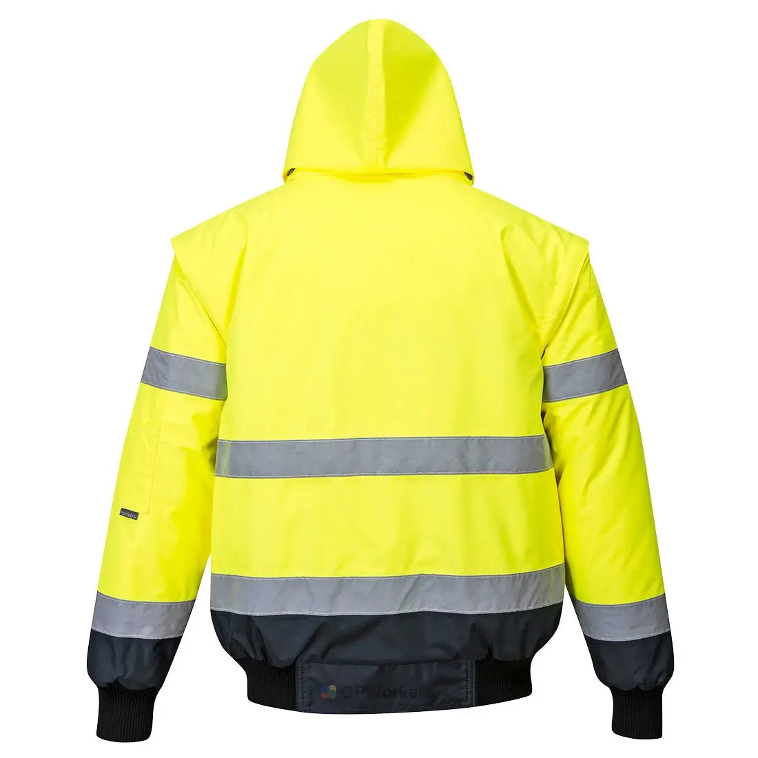 BLOUSON BOMBER  3-EN-1 HAUTE VISIBILITÉ BICOLORE PORTWEST