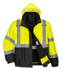 BLOUSON HAUTE VISIBILITÉ PREMIUM 3 EN 1 PORTWEST