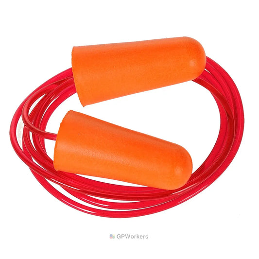 BOUCHON ANTI-BRUIT EN MOUSSE PU AVEC CORDON (200 PAIRES) PORTWEST