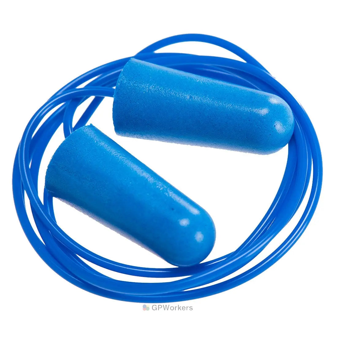 BOUCHON DÉTECTABLE EN MOUSSE DE PU AVEC CORDON (200 PAIRES)