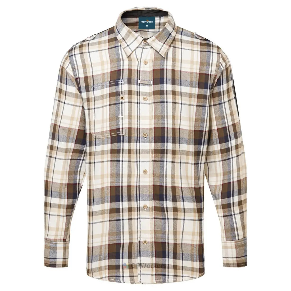 CHEMISE DE TRAVAIL À CARREAUX KX3
