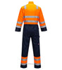 COMBINAISON HV MODFLAME RIS MARINE/ORANGE PORTWEST