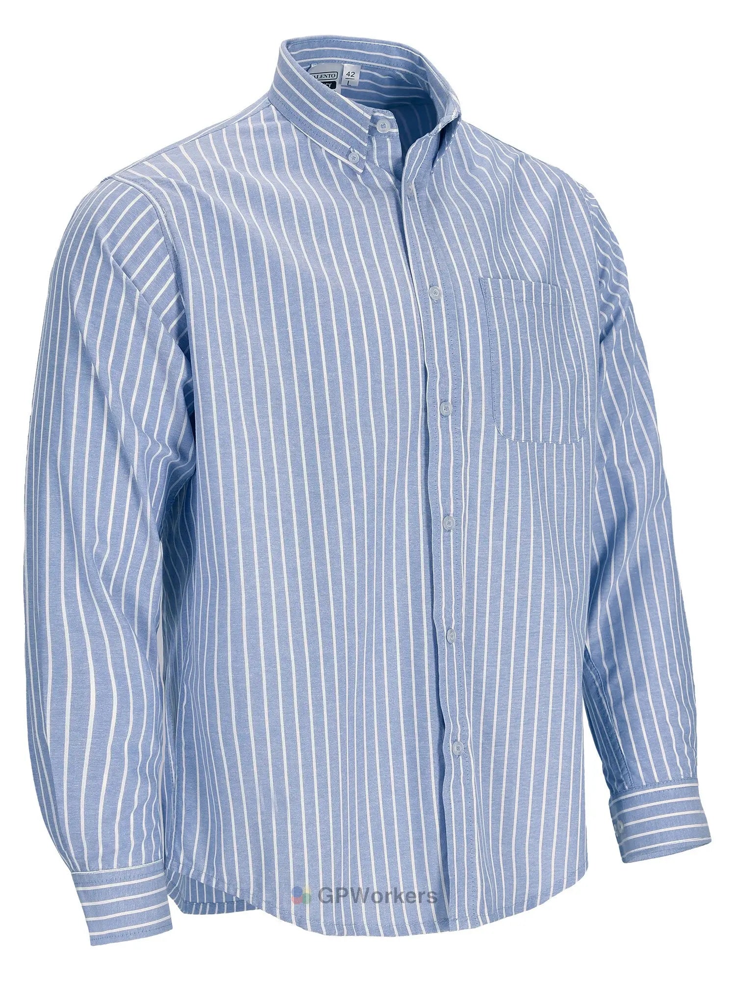 Chemise à rayures M/L AGENCY
