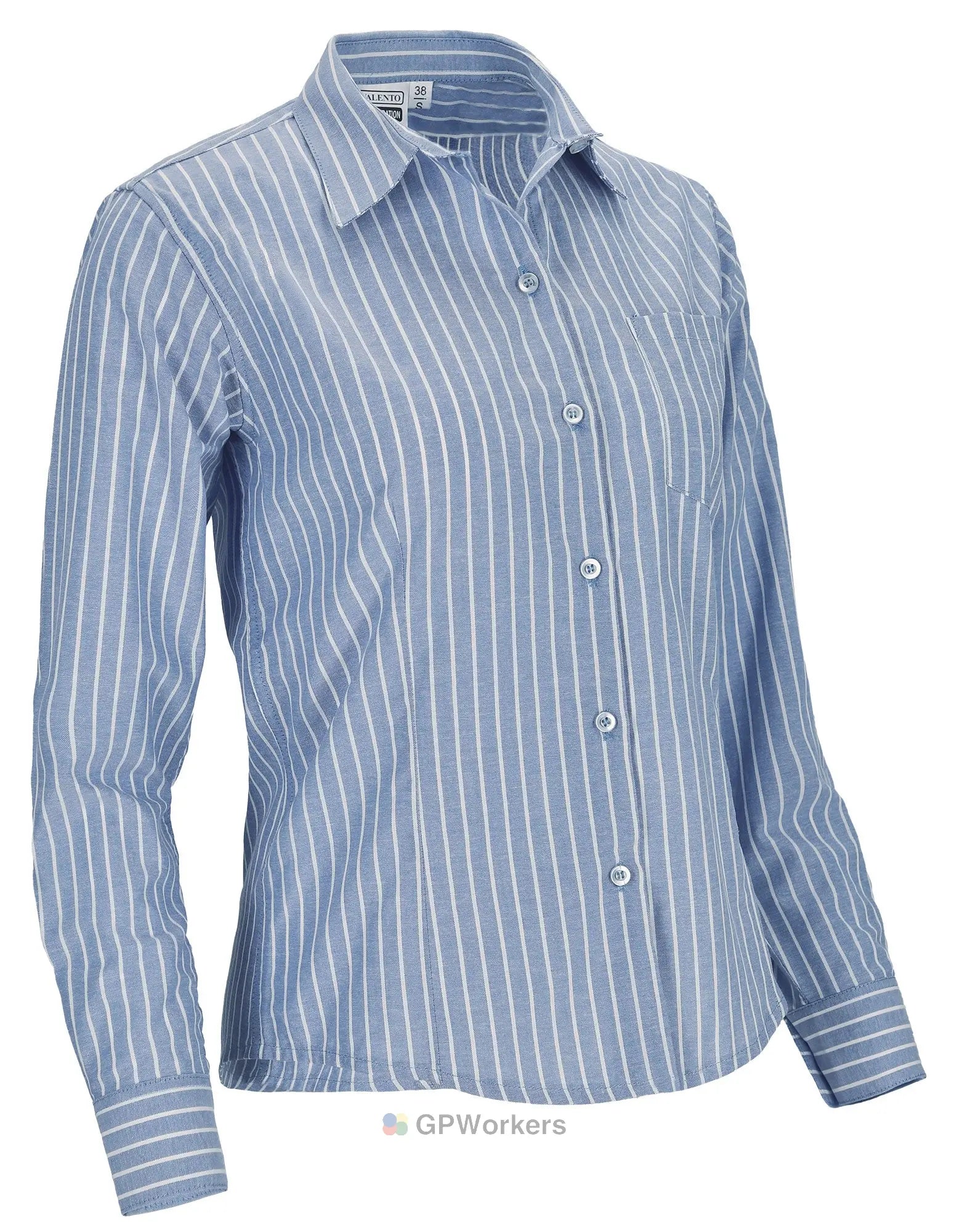 Chemise à rayures manche longue Femme CORPORATION