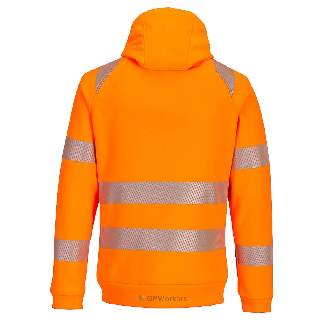 DX4 - SWEAT À CAPUCHE ZIPPÉ HAUTE-VISIBILITÉ PORTWEST