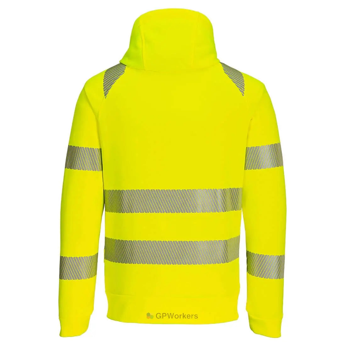 DX4 - SWEAT À CAPUCHE ZIPPÉ HAUTE-VISIBILITÉ PORTWEST