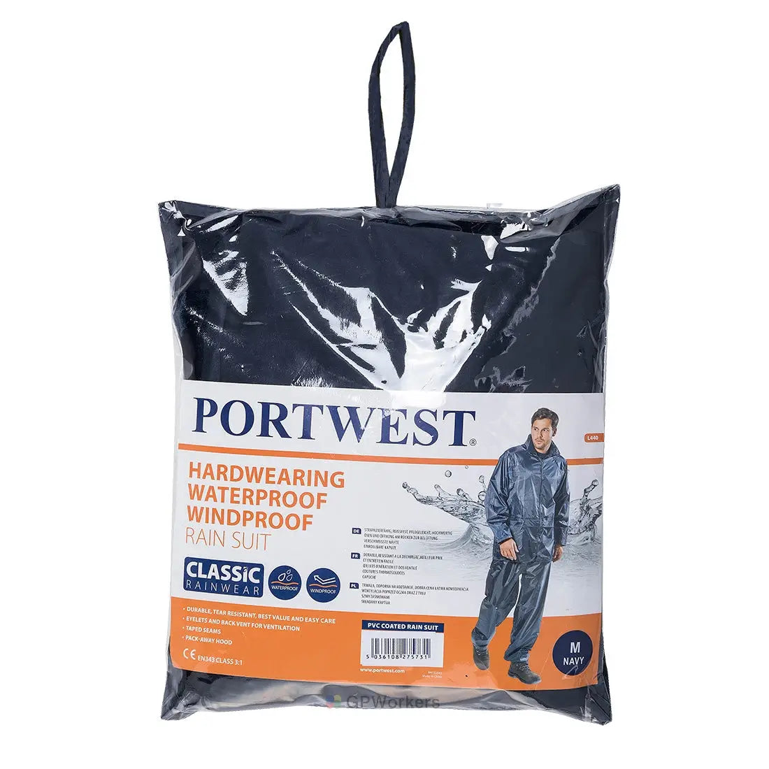 ENSEMBLE DE PLUIE (VESTE+PANTALON) PORTWEST