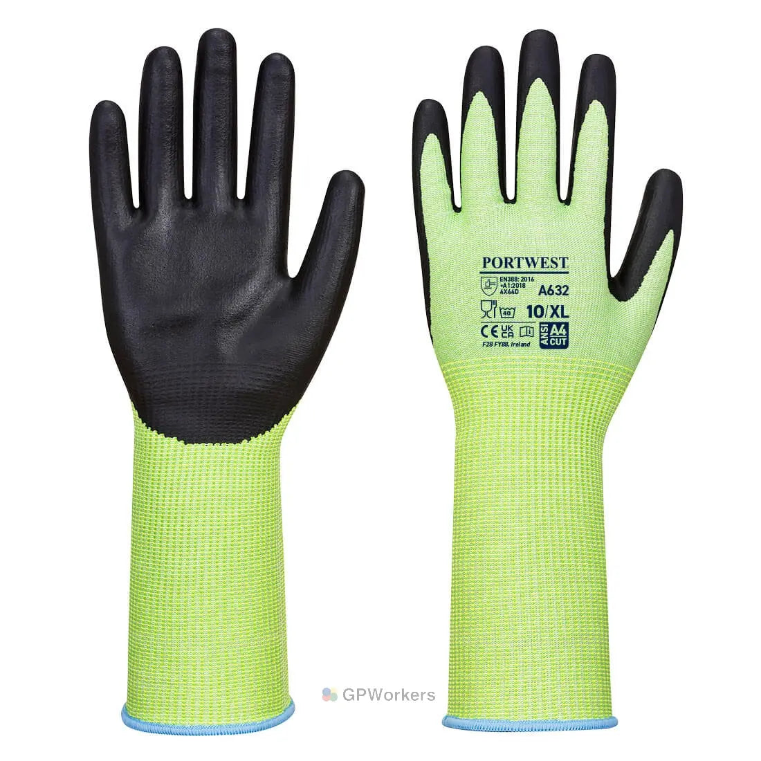 GANT ANTI-COUPURE D POIGNET LONG MOUSSE NITRILE PORTWEST