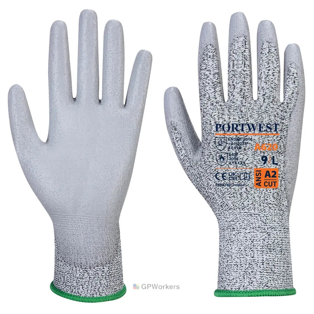 GANT LR PAUME PU COUPURE B