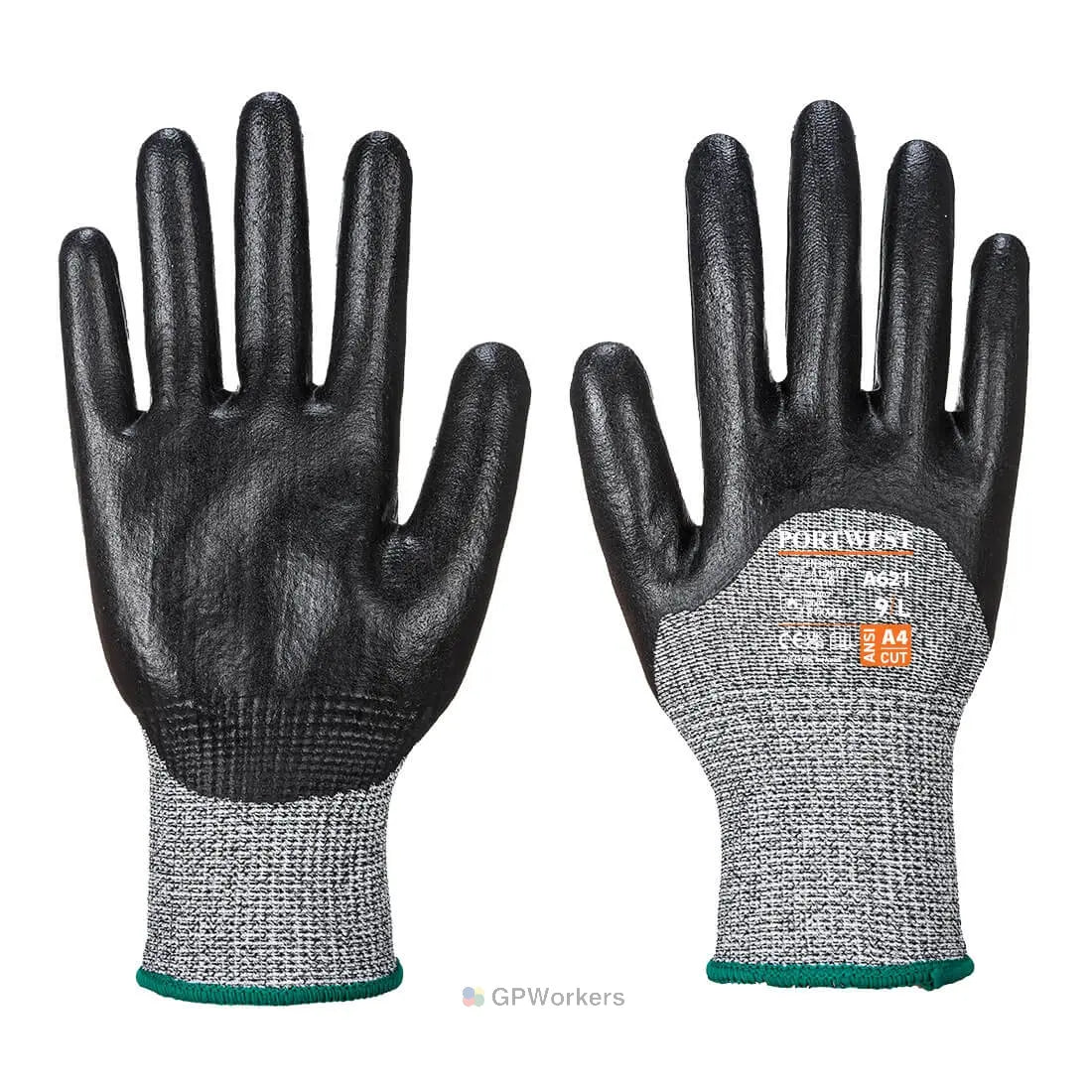 GANT MOUSSE NITRILE ANTICOUPURE, ENDUIT 3/4 PORTWEST