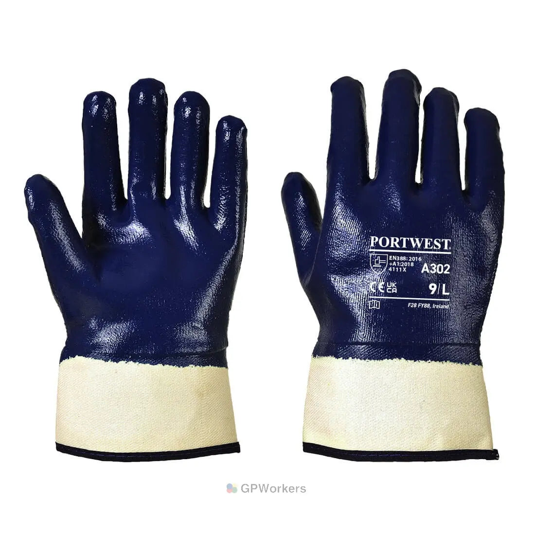 GANT NITRILE TOUT ENDUIT MANCHETTE PORTWEST