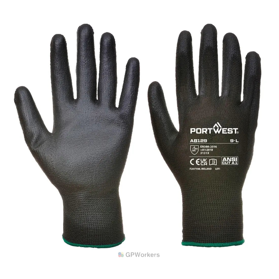 GANT PAUME EN PU (288 PAIRES) PORTWEST