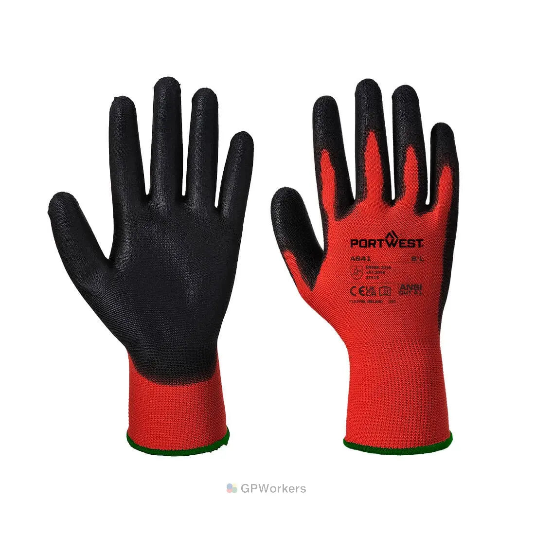 GANT ROUGE PU PORTWEST