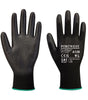 GANT ENDUIT PU PAUME SANS LATEX - PAQUET INDIVIDUEL PORTWEST