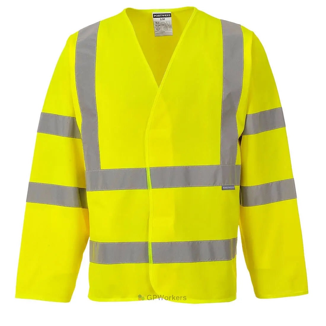 GILET 2 BANDES & BAUDRIER MANCHES LONGUES PORTWEST