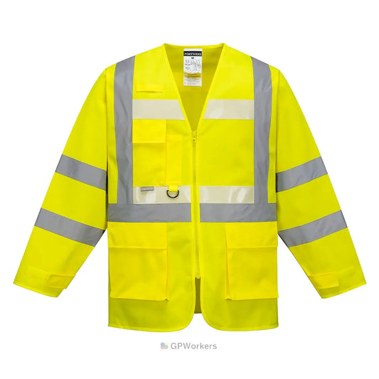 GILET AVEC MANCHES EXECUTIVE GLOWTEX PORTWEST