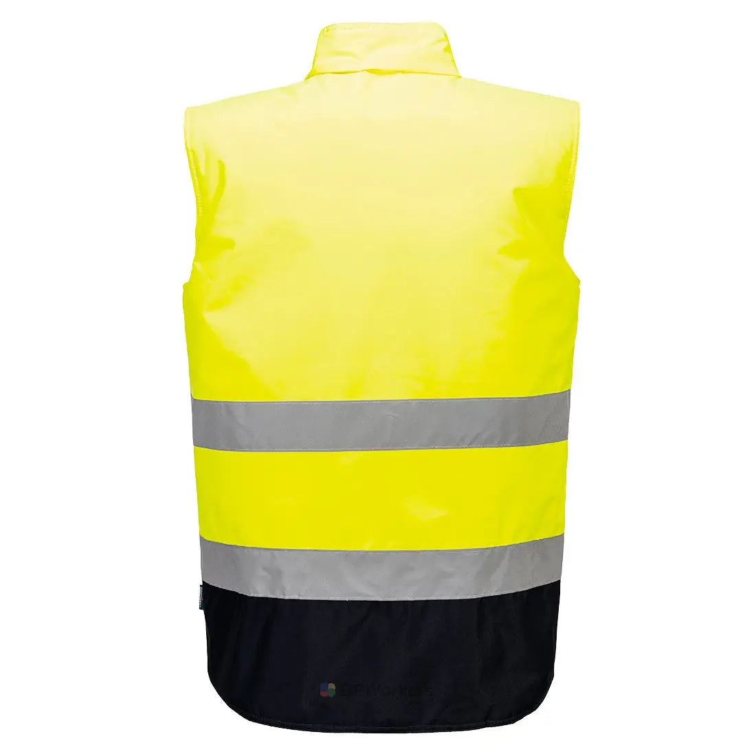 GILET BODYWARMER HAUTE-VISIBILITÉ BICOLORE