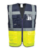GILET EXECUTIVE PARIS HI-VIS BICOLORE PORTWEST