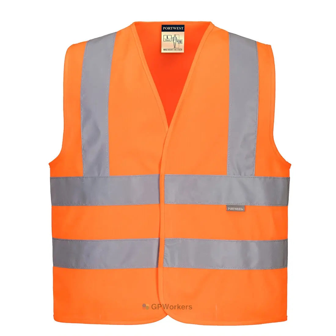 GILET HI-VIS ENFANTS 4 BANDES PORTWEST