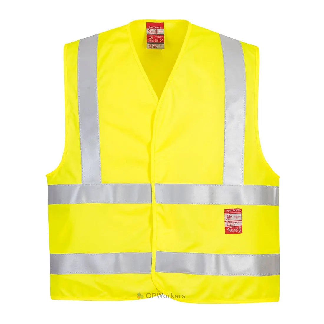 GILET HV RÉSISTANT À LA FLAMME PORTWEST