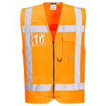 GILET MULTIPOCHES HAUTE-VISIBILITÉ RWS PORTWEST