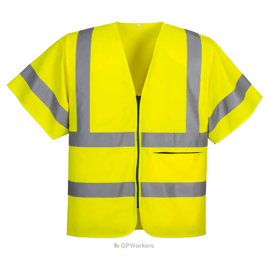 GILET ZIPPÉ À DEMI-MANCHES PORTWEST