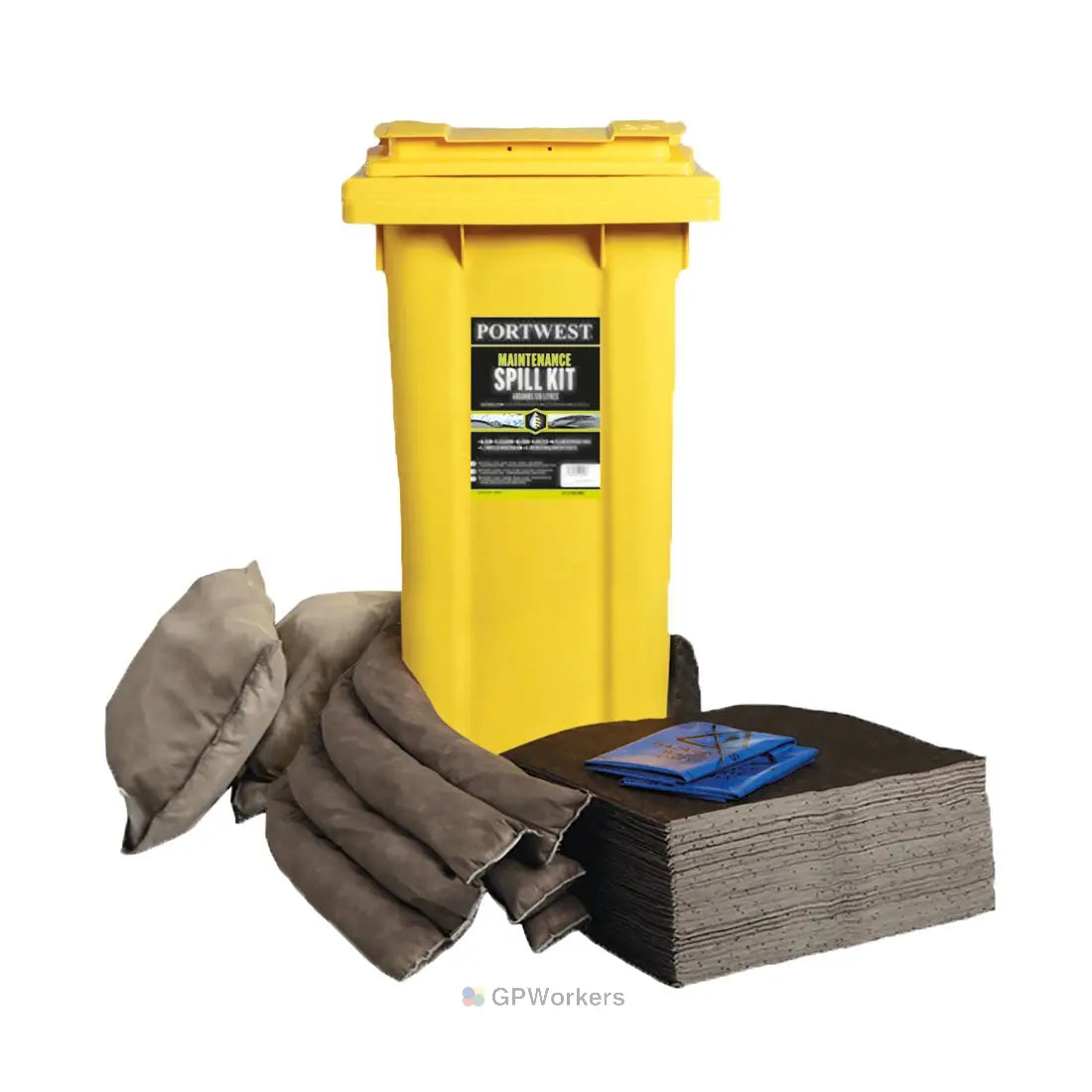 KIT ABOSRBANT DE MAINTENANCE 120 LITRES