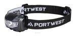 LAMPE FRONTALE RECHARGEABLE USB PORTWEST