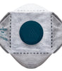MASQUE EAGLE RESPIRATOIRE FFP2 3 PLIS FIBRE DE CARBONE, AVEC VALVE (PAQUET DE 10 PIÈCES) PORTWEST