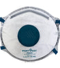 MASQUE FFP2 À VALVE CHARBON DOLOMITE (Pièces10) PORTWEST