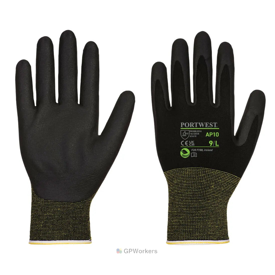 NPR15 GANTS BAMBOU MOUSSE DE NITRILE - PAQUET DE 12 PAIRES PORTWEST