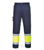 PANTALON COMBAT HI-VIS BICOLORE PORTWEST