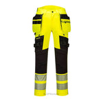 PANTALON DX4 HAUTE-VISIBILITÉ AVEC POCHES FLOTTANTES DÉMONTABLES PORTWEST