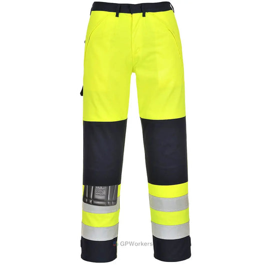 PANTALON HAUTE-VISIBILITÉ MULTIRISQUES PORTWEST