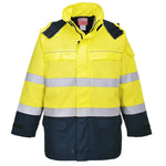 PARKA BIZFLAME RAIN+ HI-VIS ARC PORTWEST