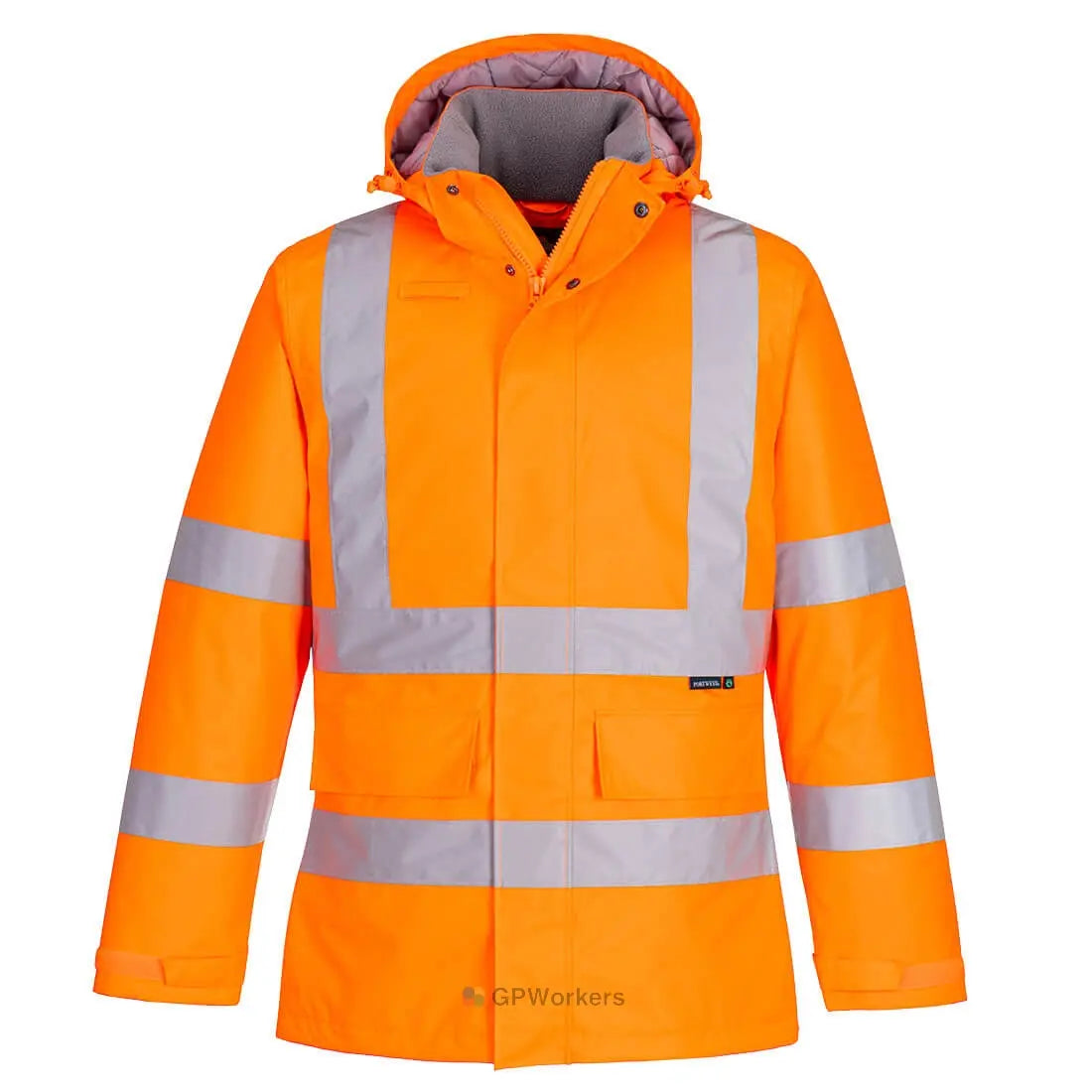 PARKA D'HIVER HAUTE VISIBILITÉ