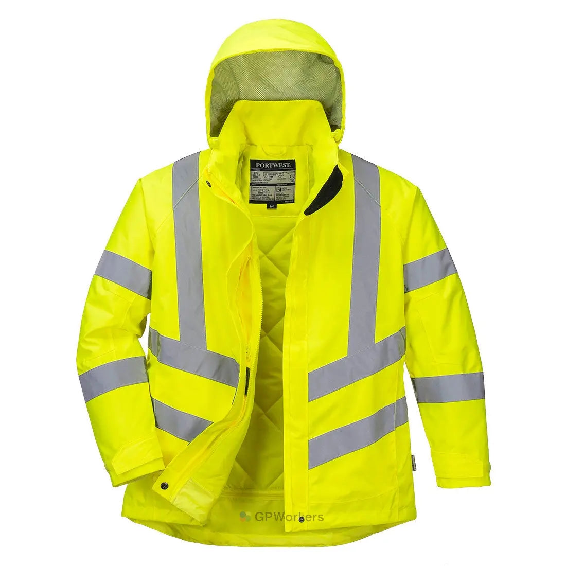 PARKA D'HIVER HAUTE VISIBILITÉ POUR FEMME PORTWEST
