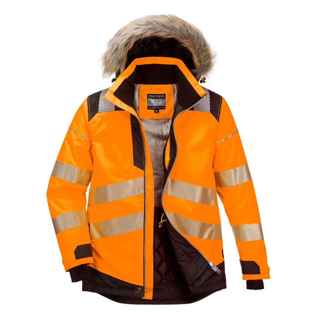 PARKA D'HIVER HAUTE VISIBILITÉ PW3 PORTWEST