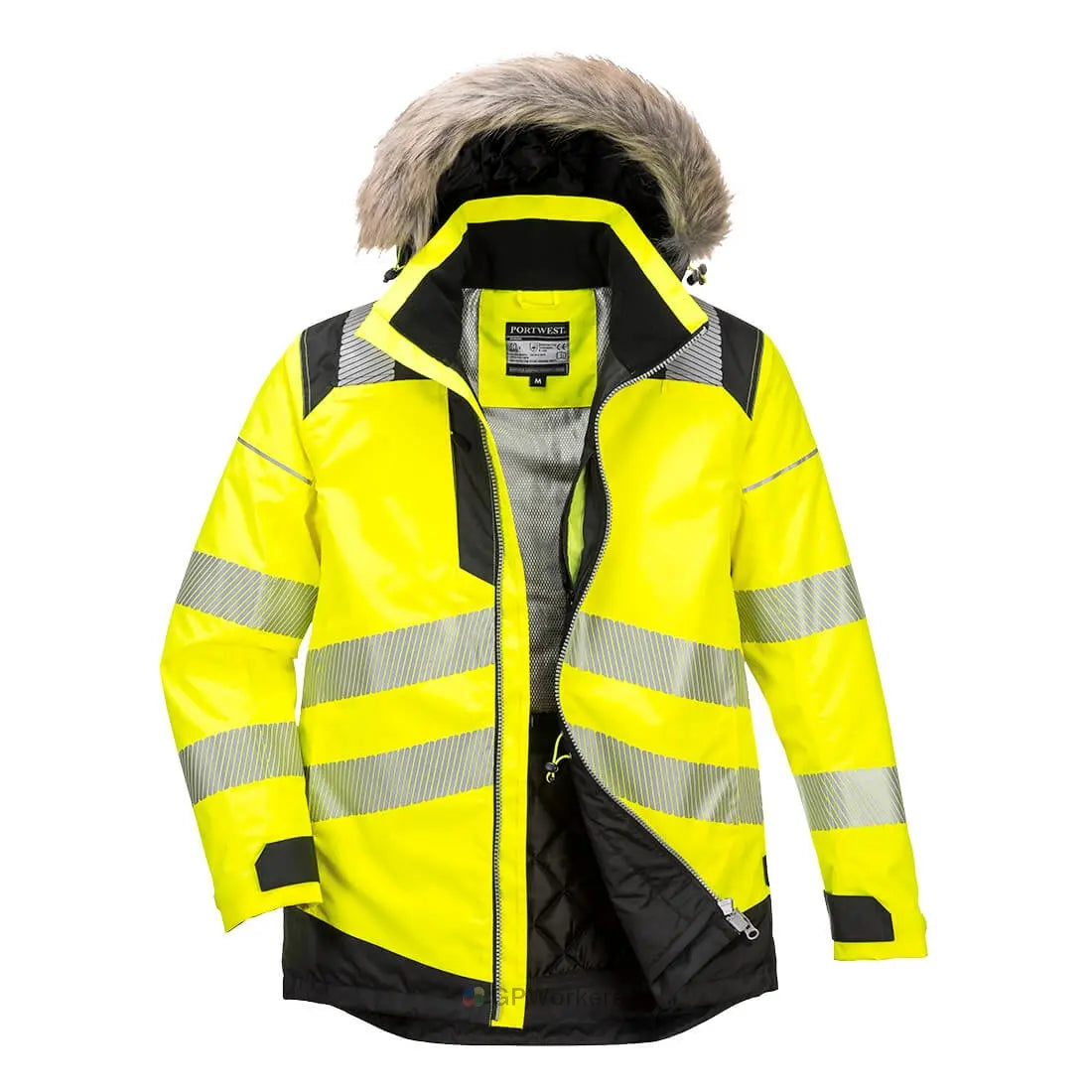 PARKA D'HIVER HAUTE VISIBILITÉ PW3 PORTWEST