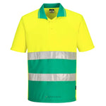 POLO CONTRASTÉ LÉGER HAUTE VISIBILITÉ M/C PORTWEST