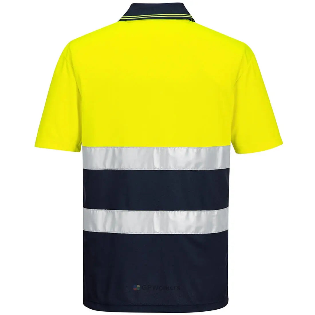 POLO CONTRASTÉ LÉGER HAUTE VISIBILITÉ M/C PORTWEST