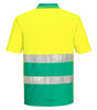 POLO CONTRASTÉ LÉGER HAUTE VISIBILITÉ M/C PORTWEST