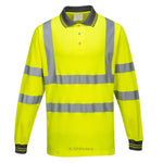 POLO COTON MAJORITAIRE MANCHES LONGUES PORTWEST