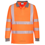 POLO ECO HAUTE VISIBILITÉ L/S (PACK DE 6) PORTWEST