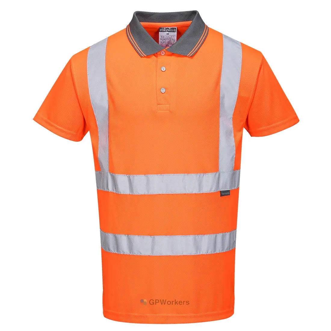 POLO HAUTE VISIBILITÉ RIS