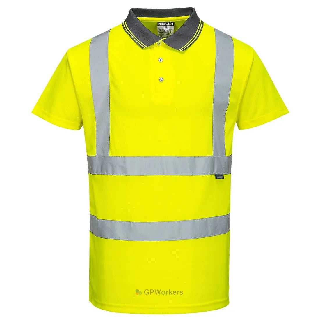 POLO HI-VIS MANCHES COURTES