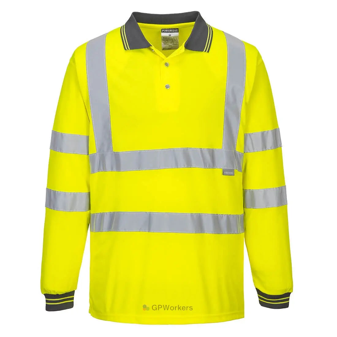 POLO HV MANCHES LONGUES PORTWEST